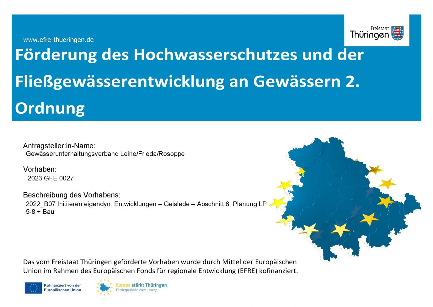 Bildtitel: Umsetzung der WRRL Geislede Ab. 8