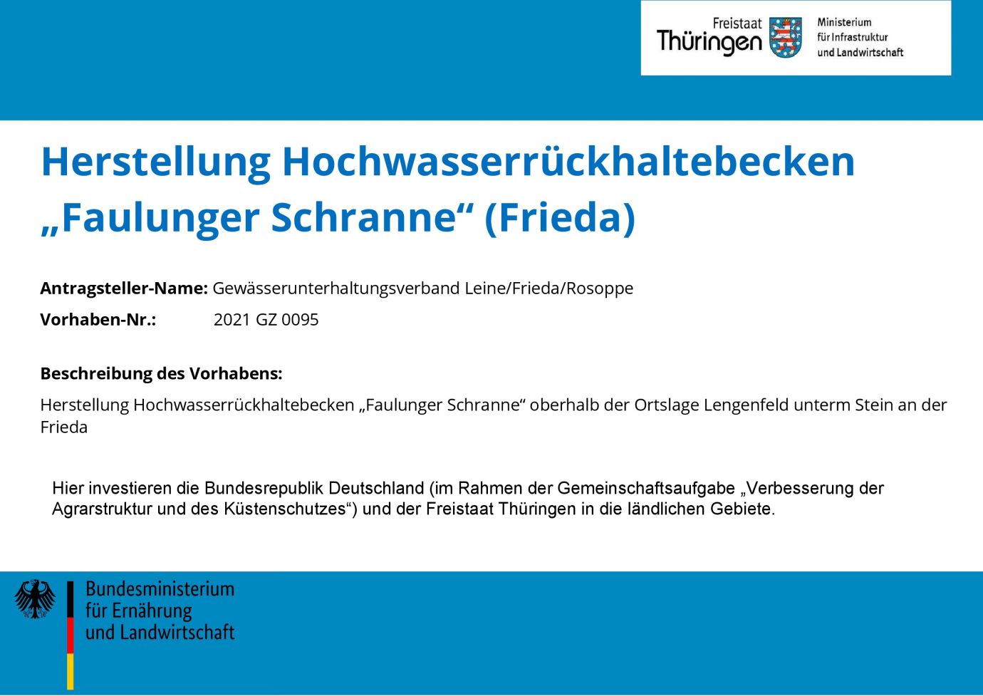 Bildtitel: Herstellung Hochwasserrückhaltebecken 