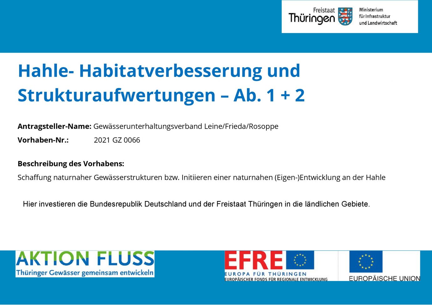 Bildtitel: Hahle - Habitatverbesserung und Strukturaufwertungen Ab. 1 + 2